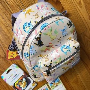 Pokémon Loungefly Leather Bag & Bundle